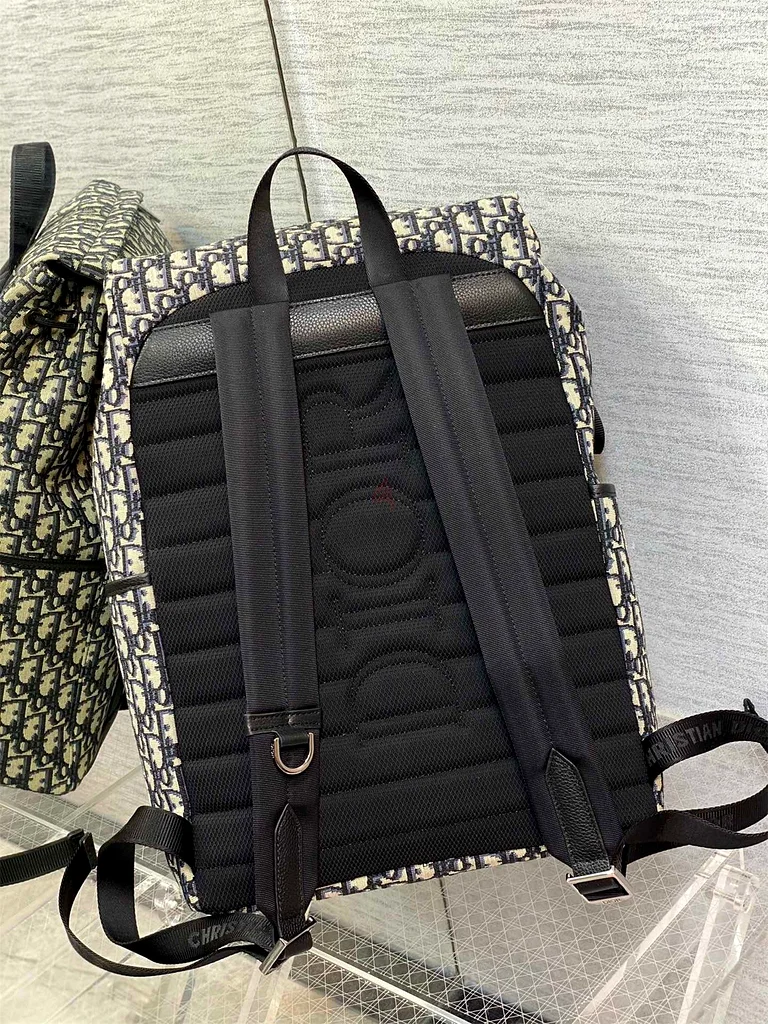 Dior Explorer Backpack In Black Dior Oblique Jacquard63239605190529113