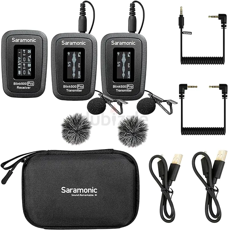 USBC Wireless Lavalier Microphone for MacBook PC Laptop Zoom Teaching