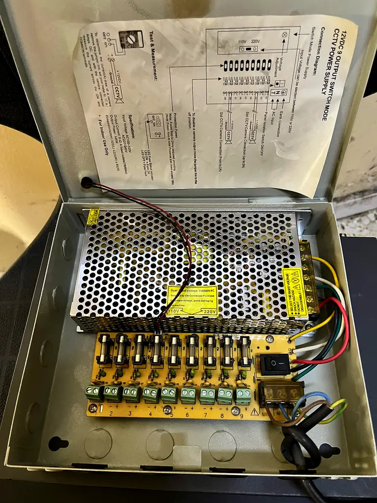 Hikvision 8 Channel DVR With Power support