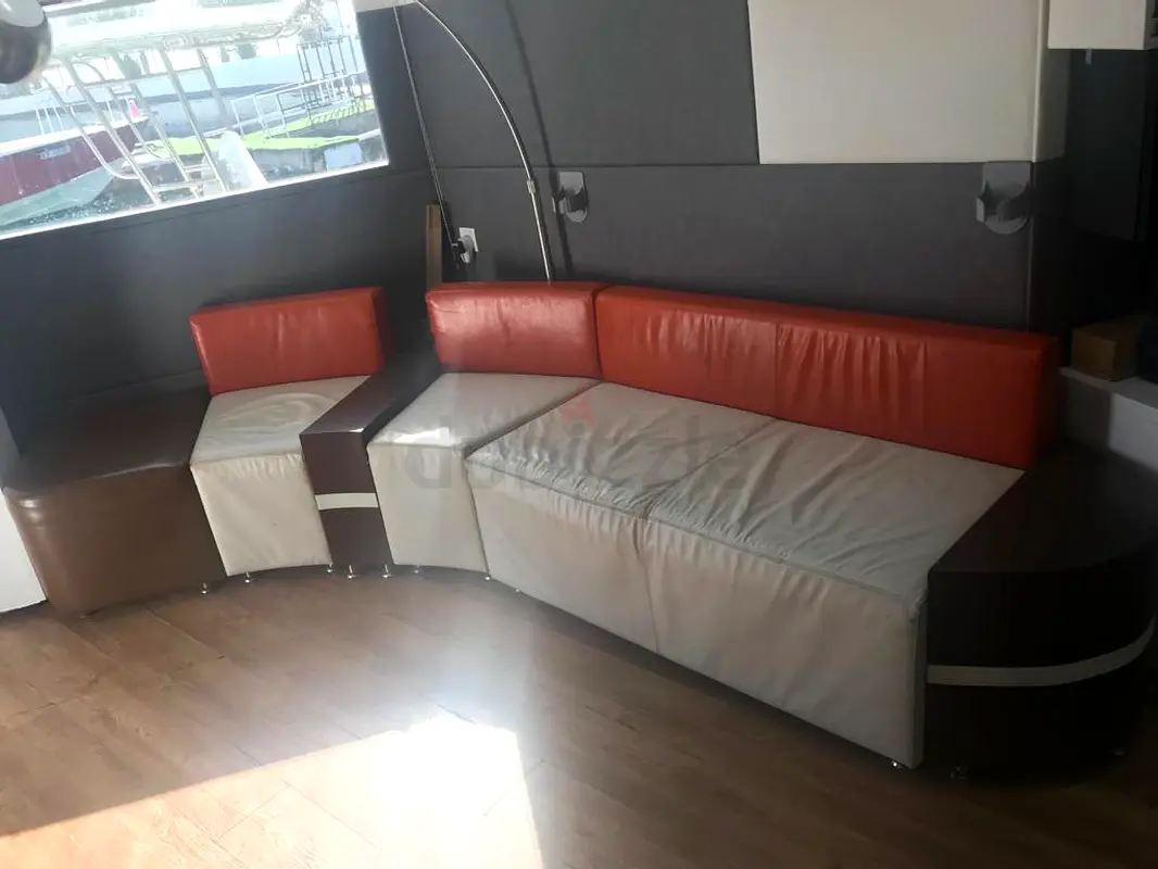 Natural leather sofa