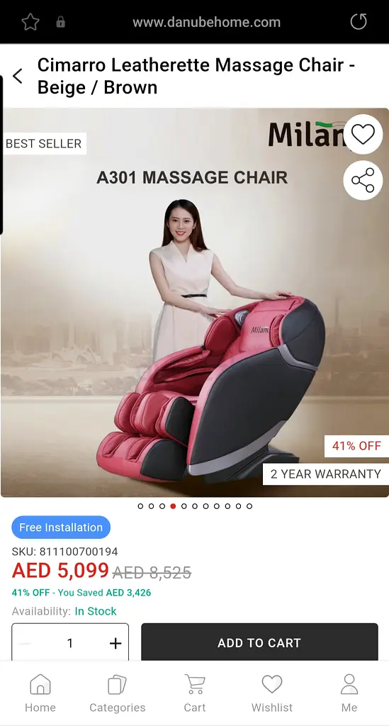 Full Body Massage Chair