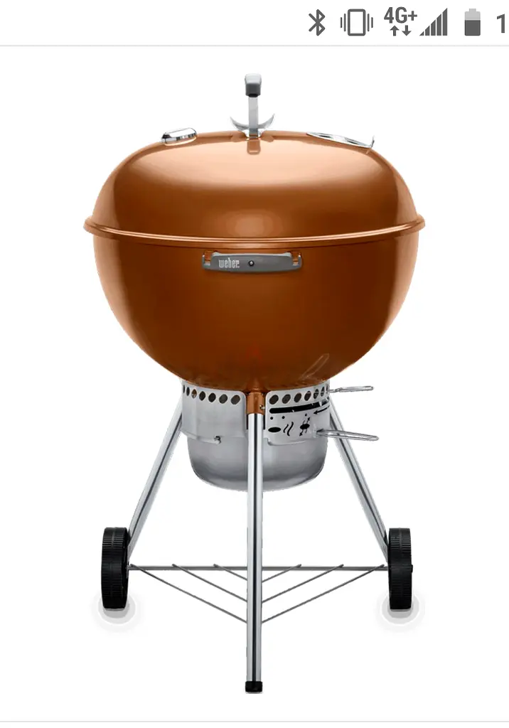 er Original Kettle Premium Copper Charcoal Grill 22 inch دوبيزل