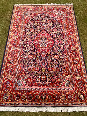 135 x 209 cm | New Handmade Beautiful Fine Persian Carpet Kashan