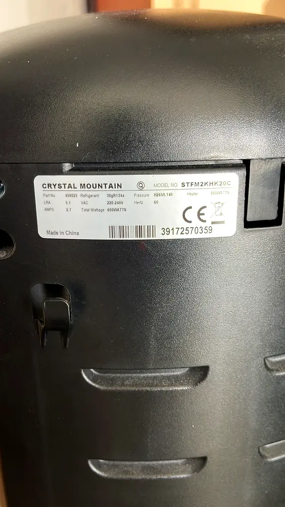 Crystal mountain Water dispenser