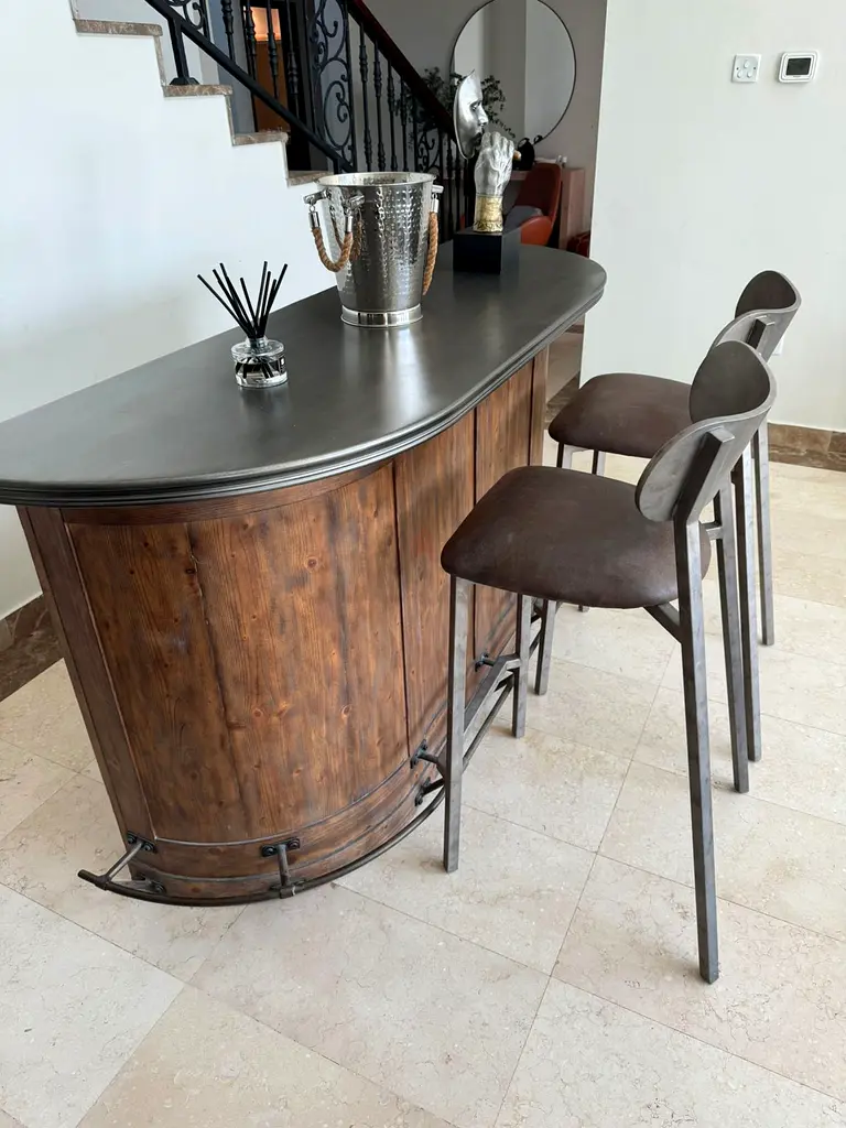 Pottery Barn Bar counter and chairs for sale