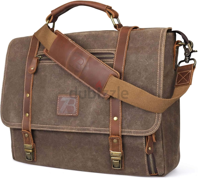 Padded laptop 2024 messenger bag