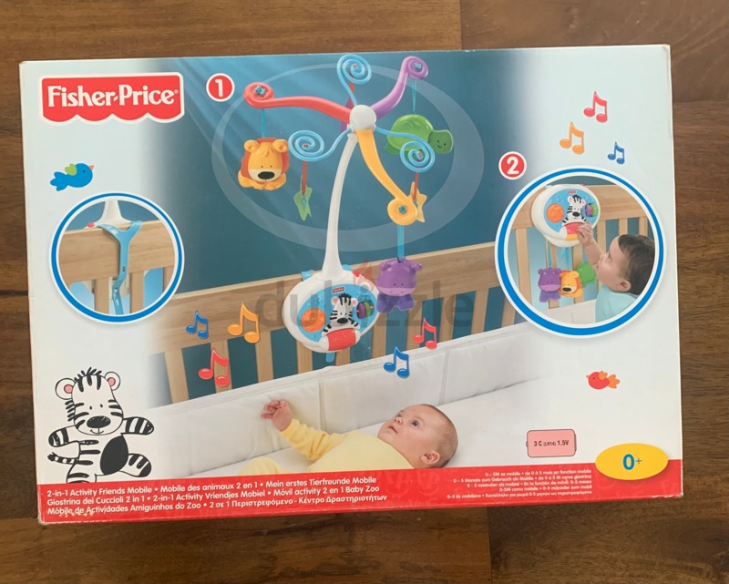 Fisher-Price- Mobile Animaux 3 en 1