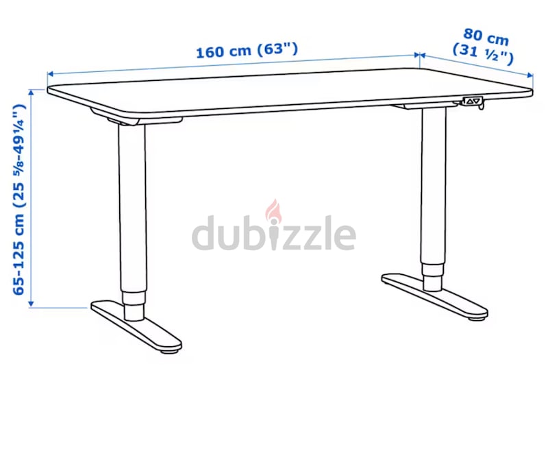 Bekant desk adjust deals height