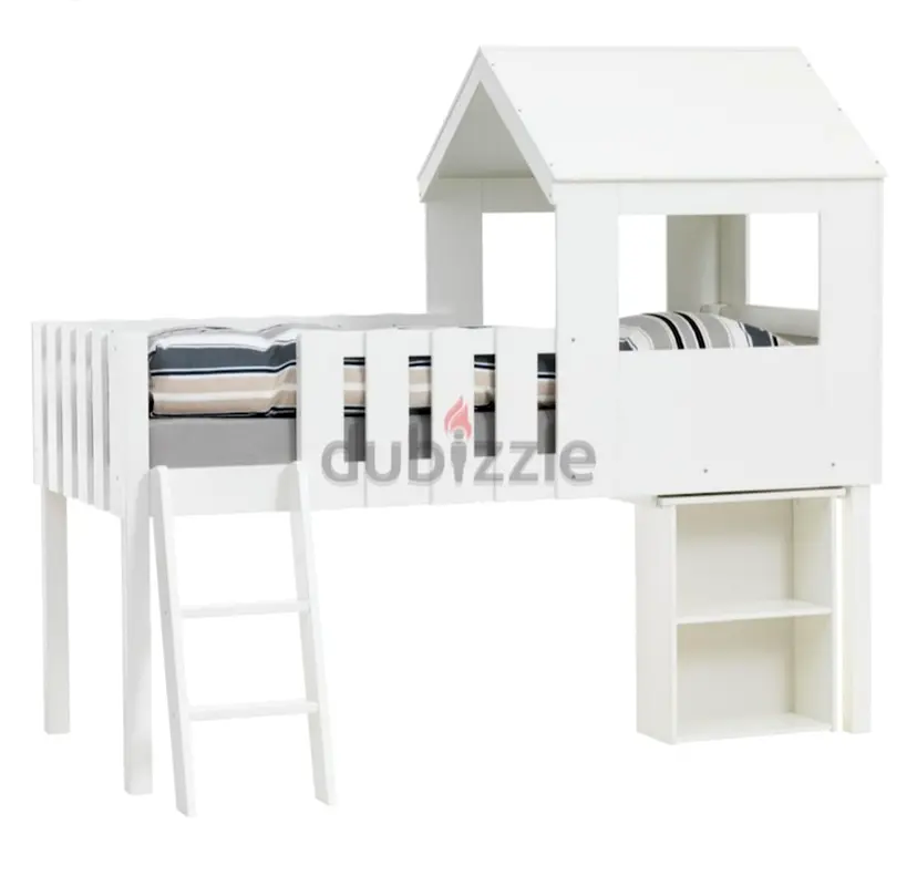 JYSK kids white cabin bed for sale