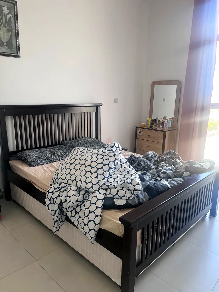 Queen Bed Cot with Mattress Pan Emirates