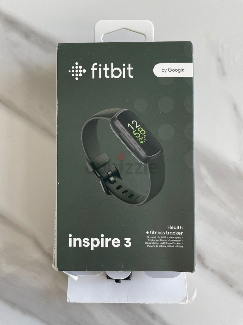 Fitbit Inspire 3 Health & Fitness Tracker Midnight Zen FB424BKBK