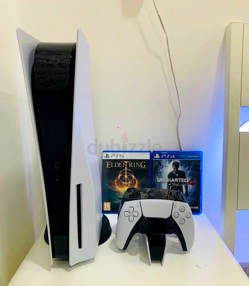 PlayStation 5 Disc Version With 2 Controllers