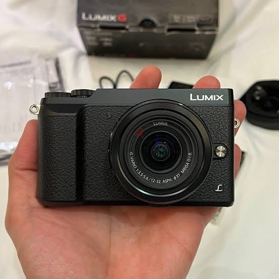 Panasonic Lumix GX85 Mirrorless Camera with 12-32mm and 45-150mm