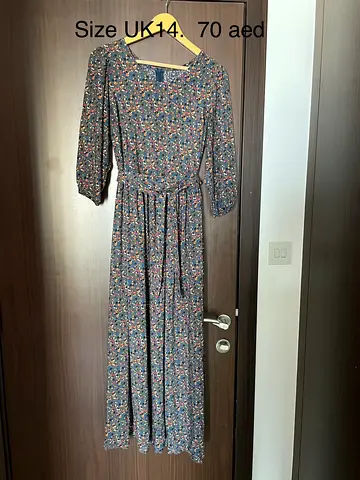 Long maxi dress size L