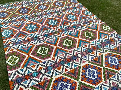 175 x 243 cm | New Handmade Beautiful Turkmen Kilim