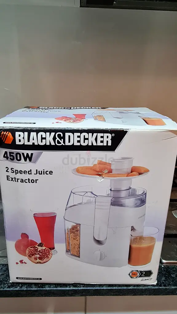 Black Decker 2 Speed Juice Extractor (450W)