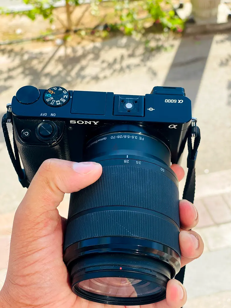 Sony a6000 with kit lens