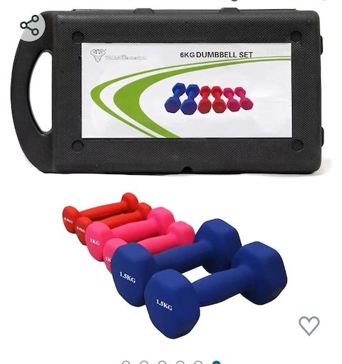 Dumbbell discount set dubizzle