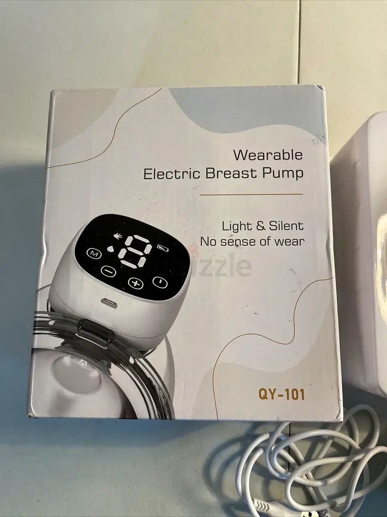 earable Electric Baby Feeding Breast Pump Model QY101 New in Box Light