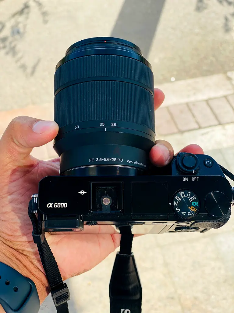 Sony a6000 with kit lens