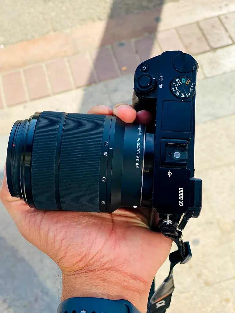 Sony a6000 with kit lens