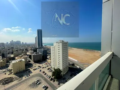 We Have A One-room Apartment And A Lounge In Ajman Corniche, In A Very Excellent Location, With Hot