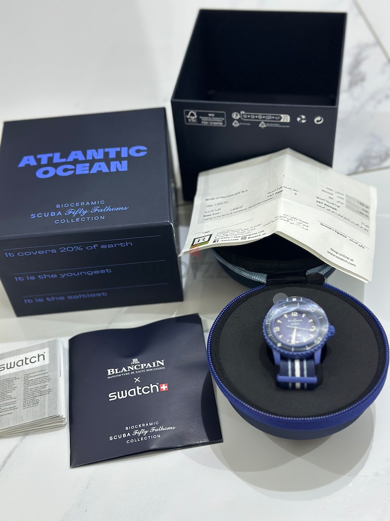 Blancpain x Swatch Atlantic Ocean 2023 New dubizzle