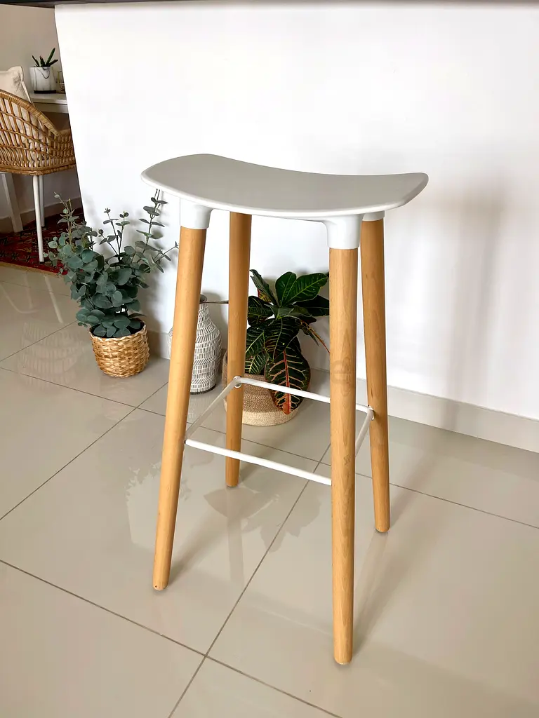2 Modern High/Bar Stools