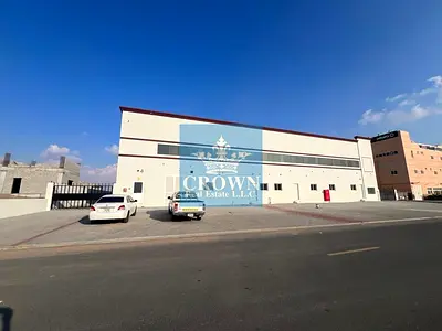 53820 Sq.ft Land G+1 Building With 23500 Sq.ft Build Up Warehouse Available For Sale In Umm Al Quwa