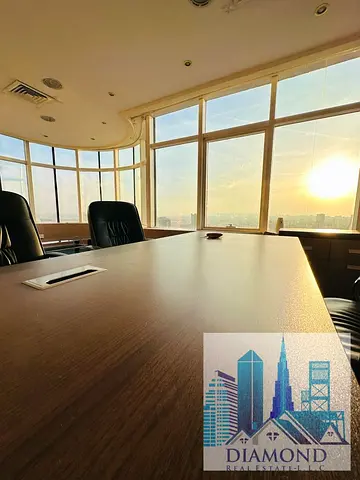 Big Size Furnished Office Available For Rent In Ajman