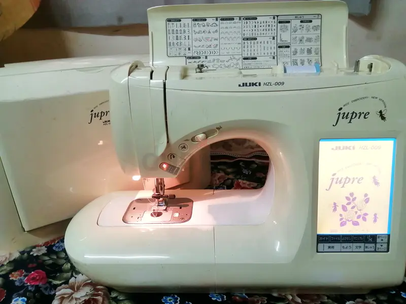 Juki sewing machine touch screen not working