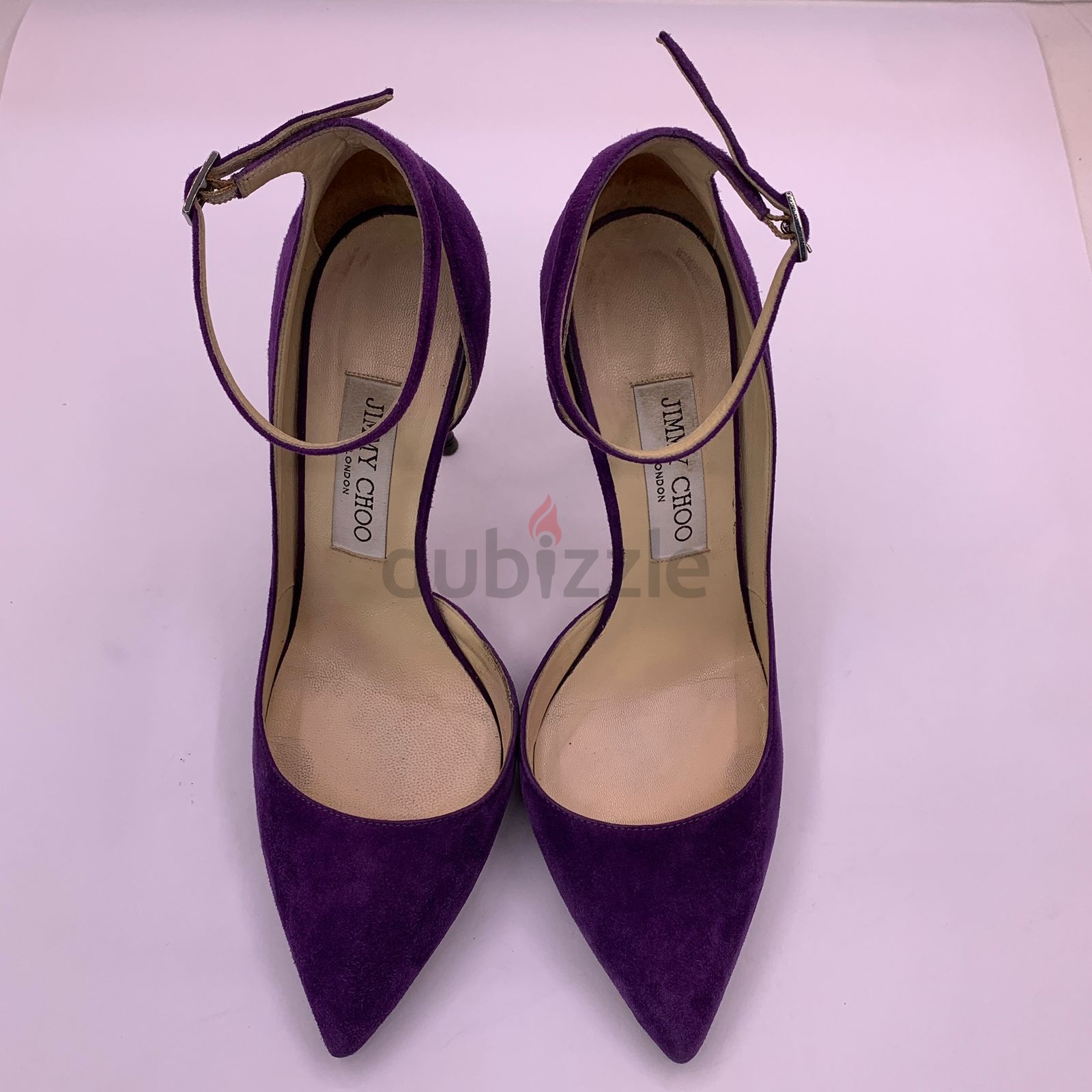 Jimmy Choo Purple Pink Orchid coarse glitter Vamp strappy heels 37.5 | eBay