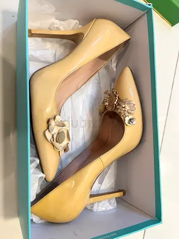 Kate Spade shoes nude colour with flowers size 38-38,5
