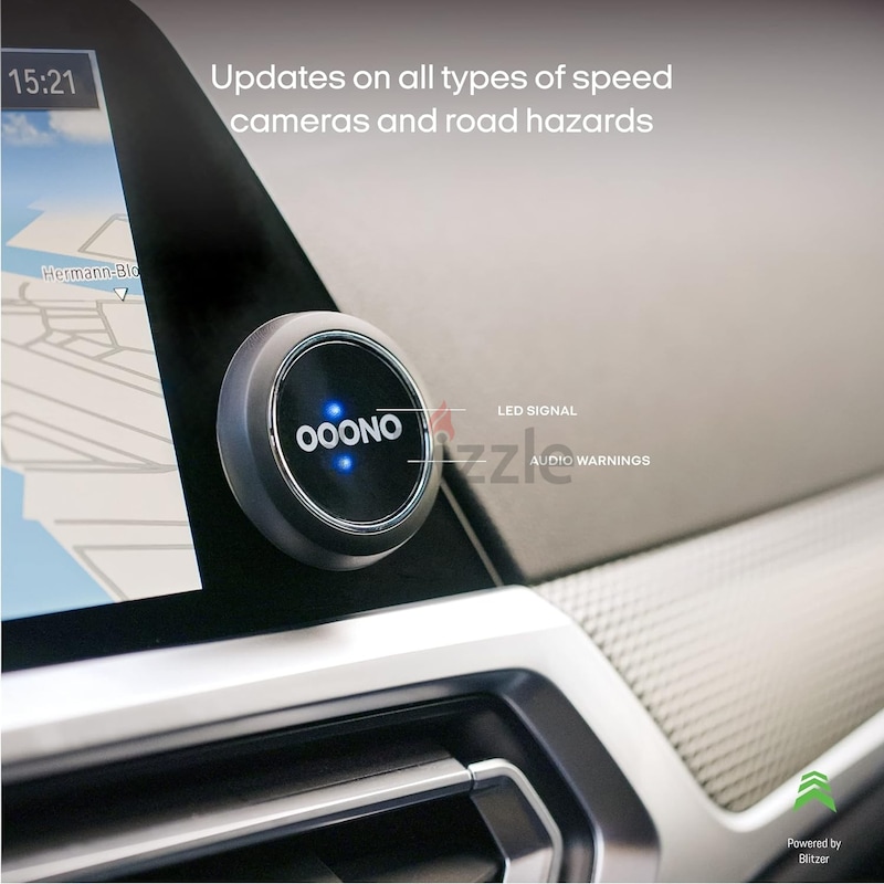 OOONO CO-DRIVER NO1: Warns about speed cameras and road hazards in real  time via free app