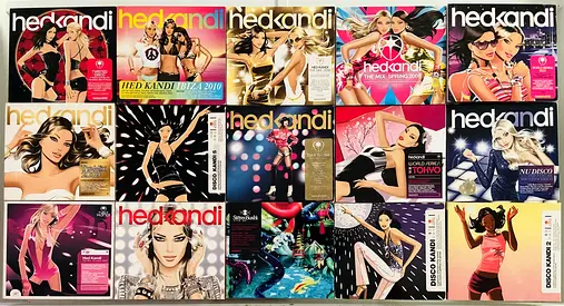 15 Hedkandi Music CD’s