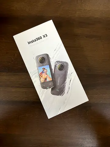 New Insta360 X3 Action Camera