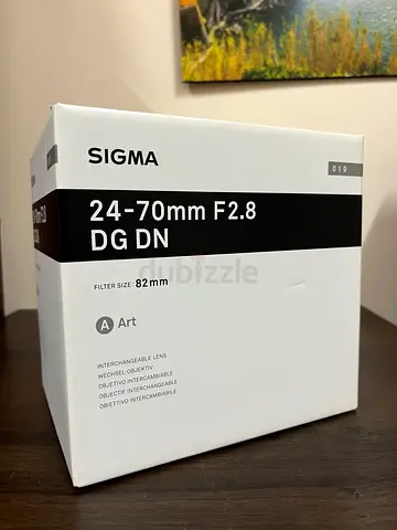 New Sigma Lens 24-70 F2.8 Art For Sony