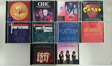 10 Vintage Soul Music CD’s
