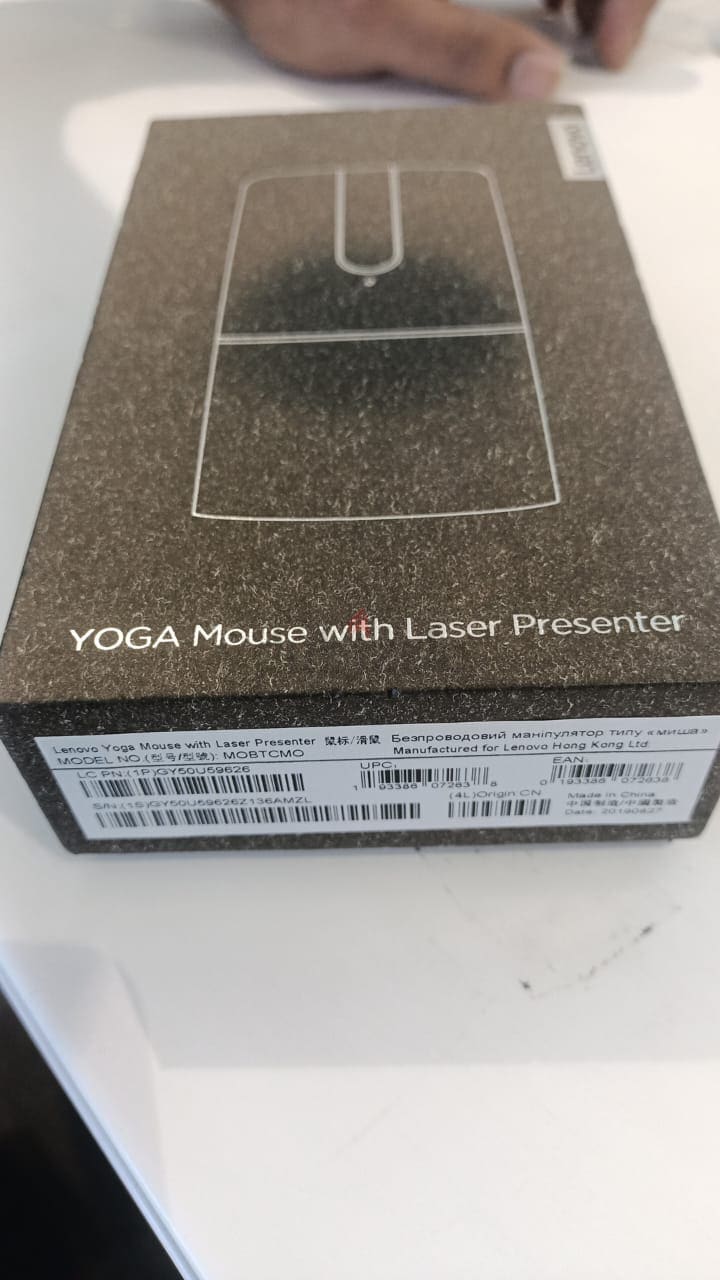Buy Lenovo Yoga Wireless Mouse with Laser Presenter, GY50U59626