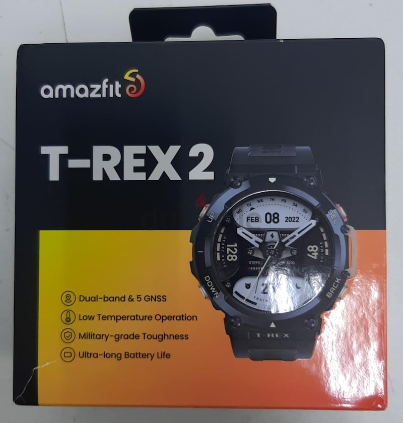 Watch Amazfit T-Rex 2 Astro Black & Gold