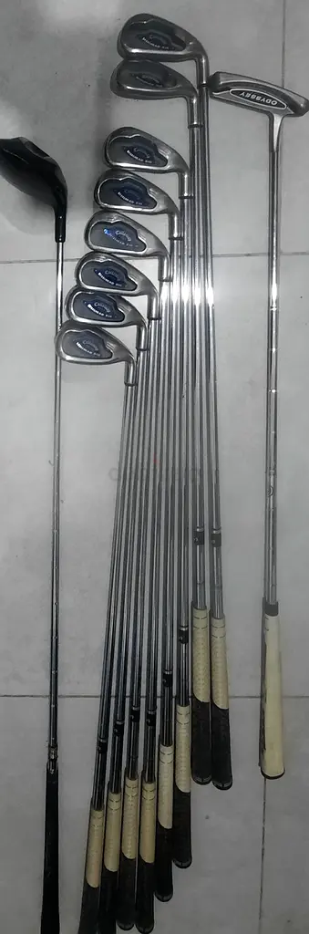 Callaway x16 uniflex black widow golf clubs