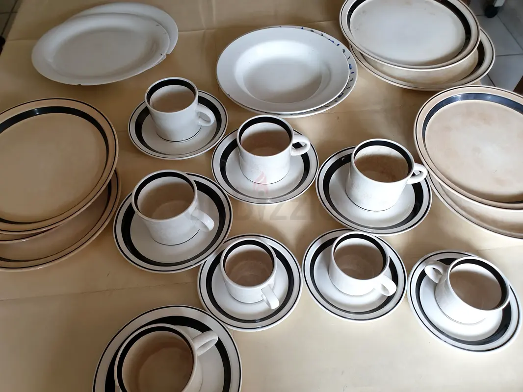 Dinner Plates, Tea Cups and Coffee Cups
