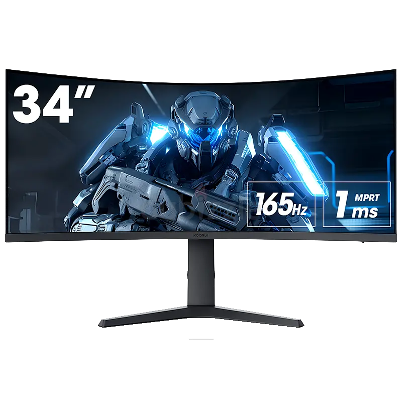 KOORUI 4K 34 Curved Gaming Monitor 4K Gamer Monitors
