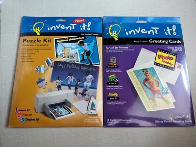 Childrens creativity Puzzle and Card printing