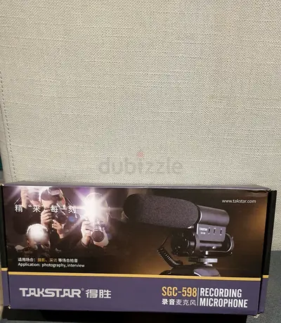 Takstar Recording Microphone. New. Never Used. Going For Just AED 130. Free Delivery.
