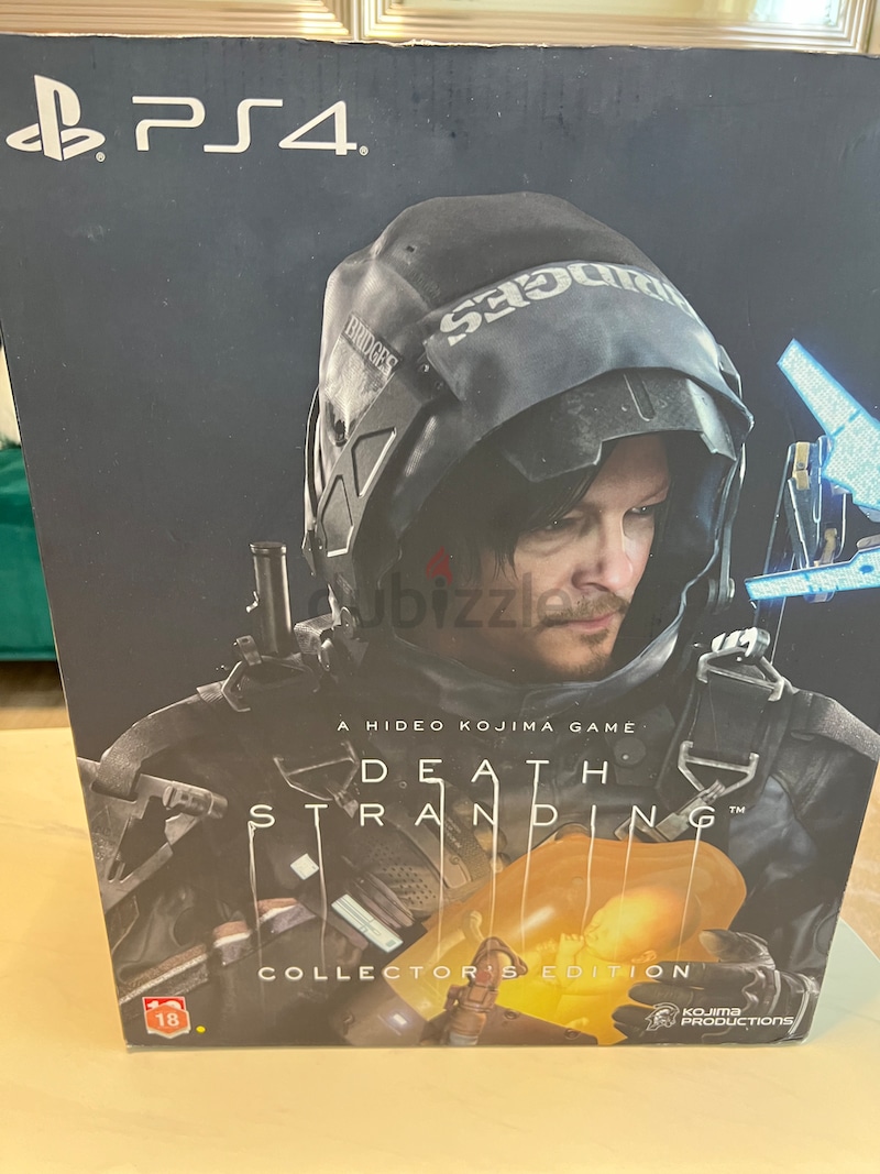 Death Stranding Collector's Edition SONY PS4 PlayStation Game software &  Figure