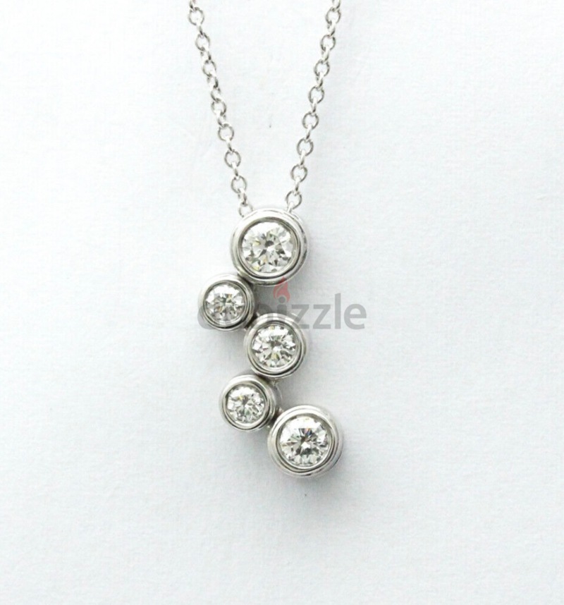 Diamond sale bubble necklace