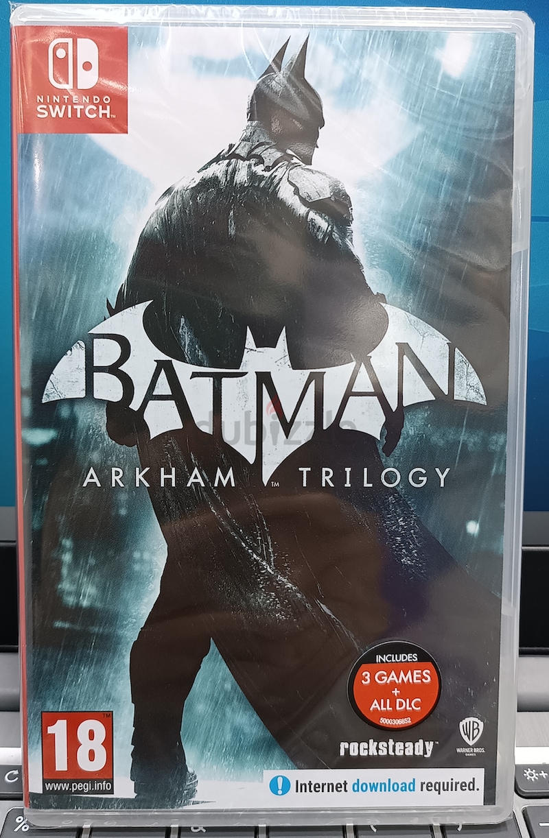 Batman Arkham Trilogy Nintendo Switch Game Brand New