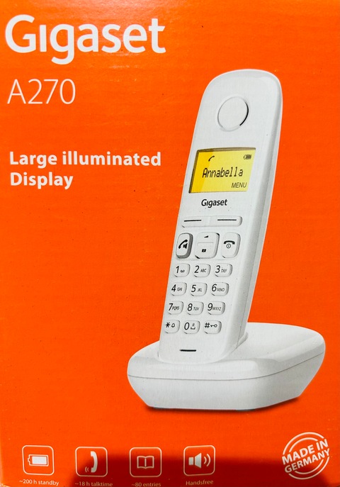 Discover the cordless phone Gigaset A270