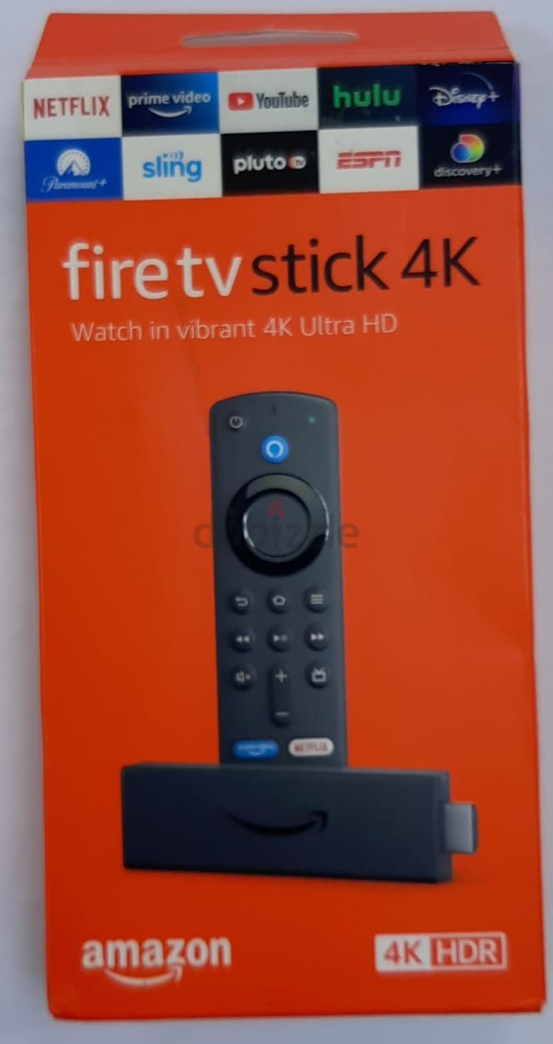 Streaming Media Player Fire Tv Stick 4k (841667144719) Black